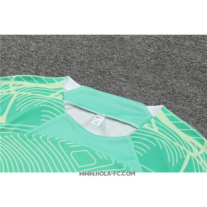 Chandal del Brasil 2022-2023 Manga Corta Verde - Pantalon Corto